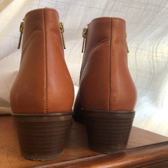 J Crew cognac ankle boot - Picture 2 of 9